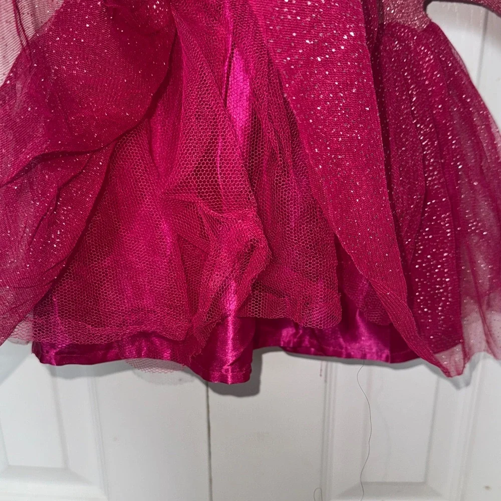 Limited Too Sparkle Fuchsia Tulle Dress